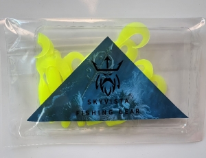 Super Soft Curly Tail Grub. 7.5cm, 10 Pieces per Pack.